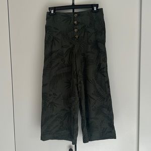 Skies Are Blue Wide Leg Crop Pant